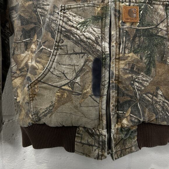 Y2K Carhartt Quilted Jacket “Realtree Camo” - Picture 3 of 9